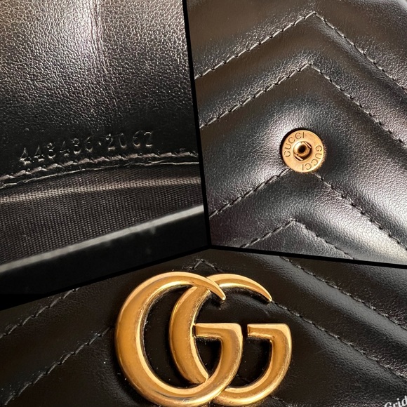 🌺GUCCI MARMOT WALLET-CROSSBODY MINI BAG 🌺 - Picture 3 of 16